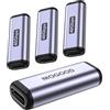 MOGOOD USB C Accoppiatore USB C da femmina a femmina Adattatore femmina USBC a USBC Adattatore Support a 40Gbps PD 100W 8K 60Hz Compatibile per Thunderbolt 4,connettore di estensione