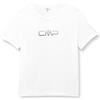 CMP - T-shirt da donna, Bianco, 42