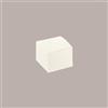 LUCGEL 20 Pz Piccola Scatola Pieghevole in Cartoncino Seta Bianco ideale per Confetti Piccoli 80x80H80mm