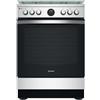 Indesit IS67G8CHX-E Cucina a Gas 4 Fuochi Stainless Steel