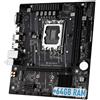 Maxsun Scheda Madre Micro-atx Ddr4 64gb Ram Intel Core I3 12 13 Gen Gaming Pcie 4.0 Pc_