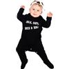 Baby Moo's | Milk, Naps, Rock & Roll | Rock'n'Roll inspired ideale come regalo per il primo compleanno per bambini e neonati