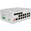 DIGITUS Industrial 8+4 L2 managed Gigabit Ethernet PoE Swi 8 Port PoE GE RJ45, 4 Port GE SFP
