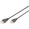 DIGITUS USB 2.0 extension cable, type A M/F, 1.8m, USB 2.0 conform, bl