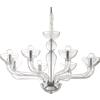 Ideal Lux Lampadario a sospensione Casanova SP8 Trasparente di Ideal Lux