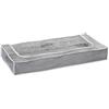 Premier Housewares Sacchetto Porta Vestiti Pieghevole, Poliestere/Cotone/Rayon, Grigio