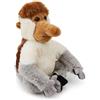 Zappi Co Proboscis - Peluche a forma di scimmia (25 cm), unico, morbido, ecologico, affascinante per giovani studenti, 100% riciclato