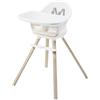 Maxi-Cosi Moa Seggiolone Pappa Evolutivo, 6 Mesi-7 Anni, 0-25 kg, Seggiolone Pappa Bimbi Regolabile, Si Trasforma in Alzasedia, Sgabello e Tavolino con Sedia, Colore Beyond White