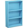 Furinno JAYA Simple Home Libreria a 3 Livelli, Blu