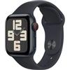 Apple Watch SE GPS + Cellular Cassa 40mm in Alluminio Mezzanotte con Cinturino Sport - S/M