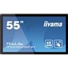 Iiyama ProLite TF5539UHSC-B1AG - 139,7 cm (55') - 3840 x 2160 Pixel - 4K Ultra HD - LED - 8 ms - Nero