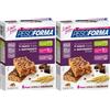 Nutrition & Sante' Italia SpA PESOFORMA® Barrette Cereali e Cioccolato Set da 2 2x12x31 g Barretta