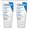 Cerave (L'Oreal Italia SpA) CeraVe Crema Corpo Idratante Pelle Molto Secca 50 ml Set da 2 2x50