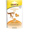 GimCat Multi-Vitamin Tabs Snack per gatto - Set %: 3 x 40 g