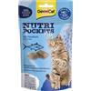 GimCat Nutri Pockets Pesce Snack per gatto - 60 g con Tonno