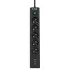 İnca INCA Ciabatta elettrica IPW-44TU 5 prese, 3 x USB A+1 x USB-C, 1,5 m