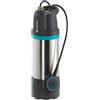 Gardena Pompa Sommersa a Pressione 5900/4 Inox: Pompa Sommersa a Pressione con Una Portata di 5900 L/H, Protezione Dal Funzionamento a Secco Mediante Interruttore Flottante (1768-20)
