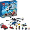 LEGO 60243 City Police Inseguimento sull'elicottero della polizia