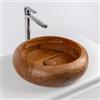 VITRA Lavabo d'appoggio in teak 40 x 12 cm - Sinker
