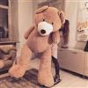 MAKOSAS Orso di peluche gigante 200 cm - Teddy Bear bambino giocattolo grande orsacchiotto marrone - orsetto regalo di compleanno per bambini ragazza fidanzata - morbido