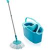 Leifheit Mop Pavimenti Blu, Lavapavimenti Professionale Flessibile A 360°, 46.6 x 26.5 x 26 Cm