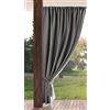 Eurofirany GARDEN Tenda per Esterni con Tasca Per Asta - 1 Pezzo. Tende impermeabili per Terazze, Tenda per Gazebo Pergolata Patio Balcone, Protezione Solare e Privacy, 155x200 cm, Grigio Scuro