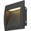 SLV DOWNUNDER OUT L incasso da parete outdoor, LED, antracite, IP55 3000K 3,3W