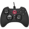 SPEEDLINK RAIT Gamepad PC Cablato USB - Gaming Controller cablato USB con filo, gamer funzione di vibrazione, per PC/PS3/Switch, negro