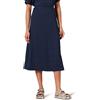 Amazon Essentials Gonna Lunghezza Midi in Georgette Sfoderata Donna, Blu Marino, 46
