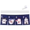 CoolChange Tenda giapponese | 85 x 30 cm | porta Noren in tessuto | gatto asiatico| Daruma Shiba Inu