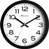 Ravel - Orologio da Parete moderno per Ufficio e Cucina da 25 cm - Quarzo analogico - RWC.25.3 - Nero