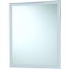 Feridras 332011 Specchio con Cornice, ABS, Bianco, 2x50x60 cm