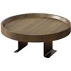 CWOQOCW Tavolino da divano con bracciolo pieghevole, stabile, con clip, 30 x 30 cm (A)