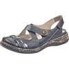 Rieker Frühjahr/Sommer 46377, Ballerine Donna, Blu (Pazifik/Adria/Night Blue 14), 36 EU