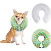 CuteBone Cono morbido gonfiabile per cani con coperture in pile rimovibili per cani e gatti di taglia piccola/media/grande dopo l'intervento chirurgico GWB04S
