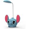 Stitch 3d lampada manga led luce notturna, punto comodino lampada notte  luce 16 colori 3d scrivania lampada decorazione, usb alimentato tocco  remoto bambini notte l