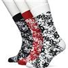 Mxthersocker Unhinged-Anarchy Calzini, Multi Bianco, L Unisex-Adulto