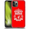 Head Case Designs Licenza Ufficiale Liverpool Football Club Rosso Crest 2 Custodia Cover in Morbido Gel Compatibile con Apple iPhone 11 PRO