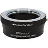 KECAY Anello Adattatore per Obiettivo di Minolta MD MC a Fotocamera Micro 4/3 M4/3 Compatibile con Panasonic GH3 GX7 G10 G5 G6 GF3 GF5 GF6 GX1 Olympus P3 P5 PL2 PL3 PL5 PL6 PM1 PM2 OM-D E-M5 MD-M4/3