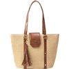 LOMASI, Shopper Bag Donna, Beige cammello