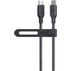 Anker Cavo di ricarica USB-C a USB-C 543 (240 W, 90 cm), USB 2.0 in nylon biologico per iPhone 15, MacBook Pro 2020, iPad Pro 2020, iPad Air 4, Samsung Galaxy S22 e altro ancora, colore: nero