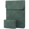 HYZUO 15-16 Pollici Custodia per Laptop per MacBook Pro, Verde mezzanotte