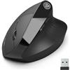JLab JBuds Ergo Mouse - Mouse Wireless Ricaricabile Silent Ergonomico, Collegati Tramite Ricevitore Bluetooth o USB, Multidispositivo, per Computer Portatile, Desktop PC, Tablet, Windows/Mac