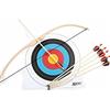 Small Foot 6743 Gioco arco sportivo small foot in legno, incl. arco, 6 frecce e bersaglio, dai 6 anni