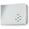 Blomus Velio, contenitore portachiavi, tavoletta con magnete, 20x30 cm, bianco, 65363