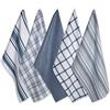 DII Vari Tessuti in Cotone, Blu Pietra, 45,7 x 71,1 cm