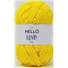 HELLO LOVE Filato, giallo scuola, 100 g