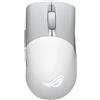 ASUS ROG Keris Wireless Aimpoint Mouse Gaming, Super Leggero, 36000 dpi, Tripla Connettività, 2.4 GHz, Bluetooth, Bassa Latenza, USB, Batteria a Lunga Durata, Illuminazione RGB Aura Sync, Bianco