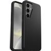 OtterBox Cover Symmetry per Samsung Galaxy S24, Custodia sottile, a prova di caduta, Testata per resistere a 3 volte il numero di cadute secondo gli standard militari, Nero, Senza Retail Package