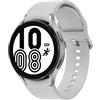 SAMSUNG Galaxy Watch4 LTE 44mm Orologio Smartwatch, Monitoraggio Salute, Fitness Tracker, Batteria lunga durata, Bluetooth, Silver, 2021
